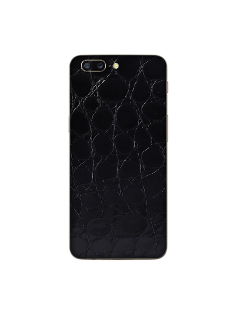 

Trendy Skins Black Croc Pattern OnePlus 5 Phone Skin