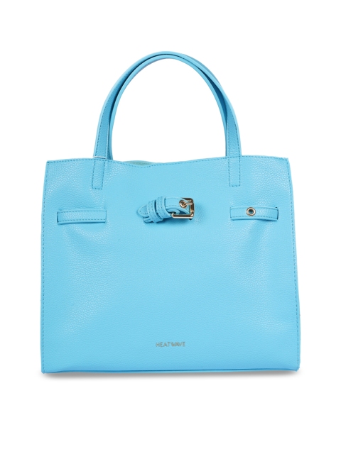 

HEATWAVE Blue Solid Handheld Bag