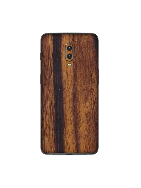 

Trendy Skins Brown Wood Pattern OnePlus 6T Phone Skin