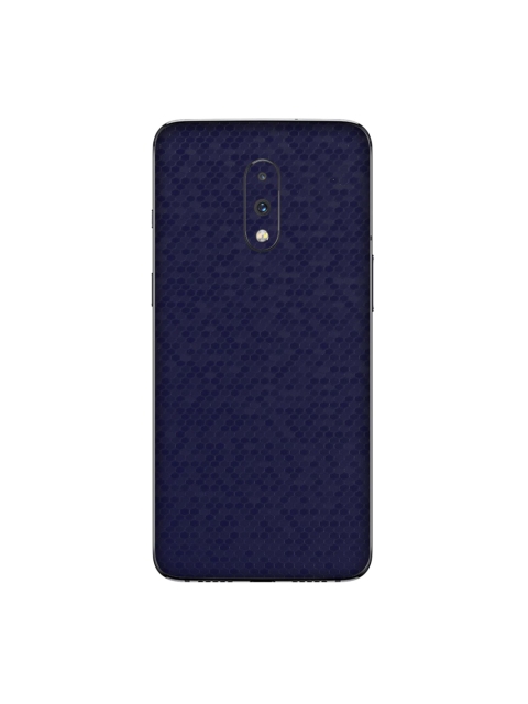 

Trendy Skins Navy Honeycomb Pattern OnePlus 7 Mobile Skin, Navy blue