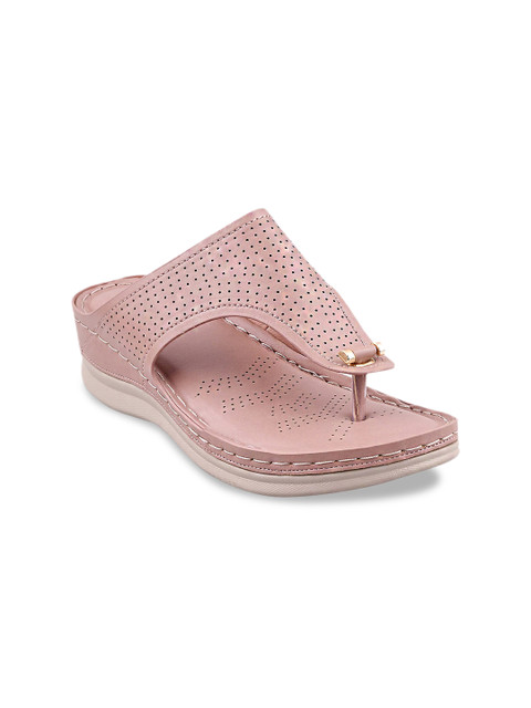 

Stelatoes Women Pink Solid Comfort Heels