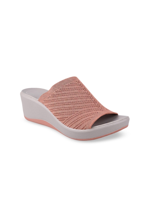 

Stelatoes Women Pink Woven Design Sandals