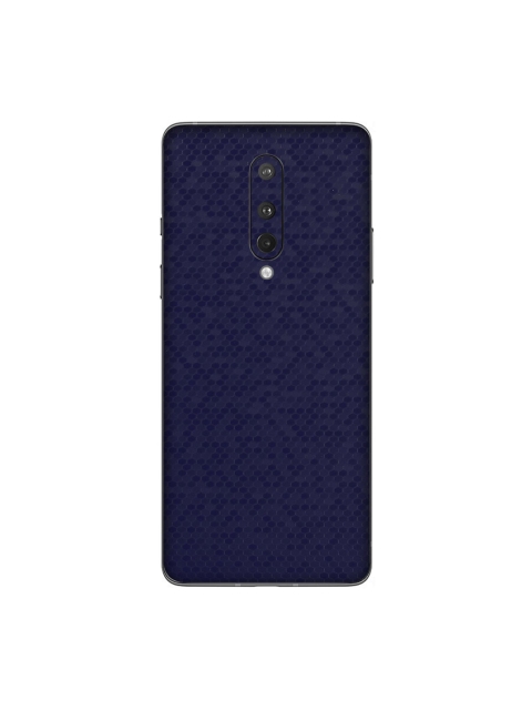 

Trendy Skins Navy Honeycomb Pattern OnePlus 8 Phone Skin, Navy blue
