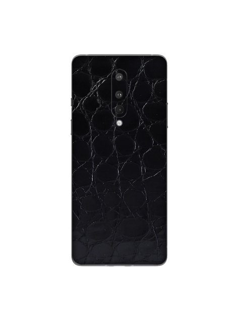 

Trendy Skins Black Croc Pattern OnePlus 8 Phone Skin