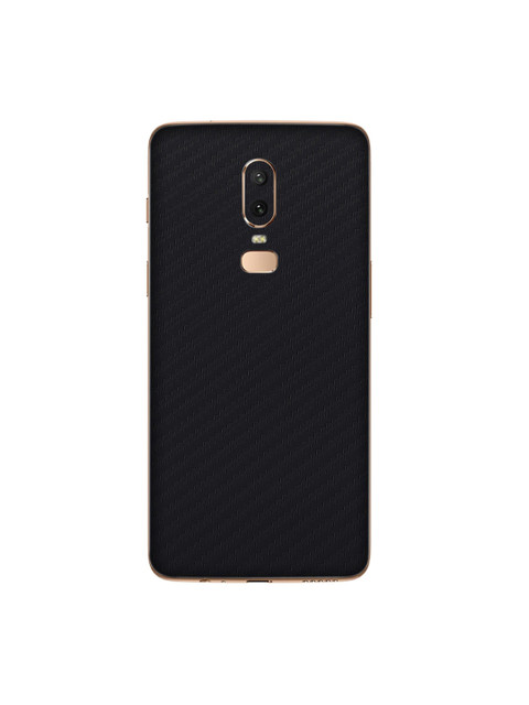 

Trendy Skins Black Basketweave Pattern OnePlus 6 Phone Skin