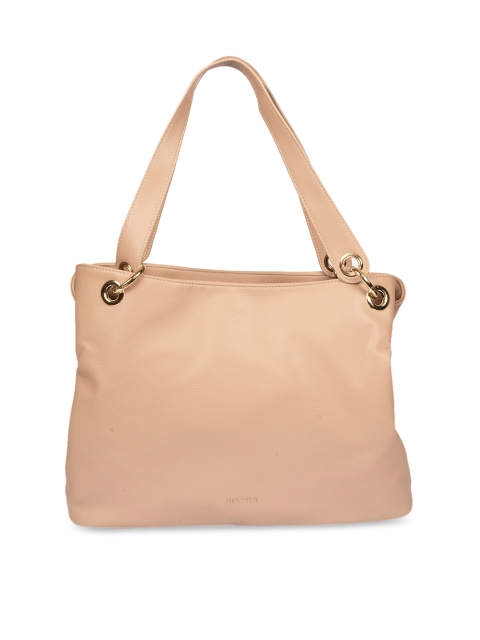 

HEATWAVE Beige Solid Shoulder Bag