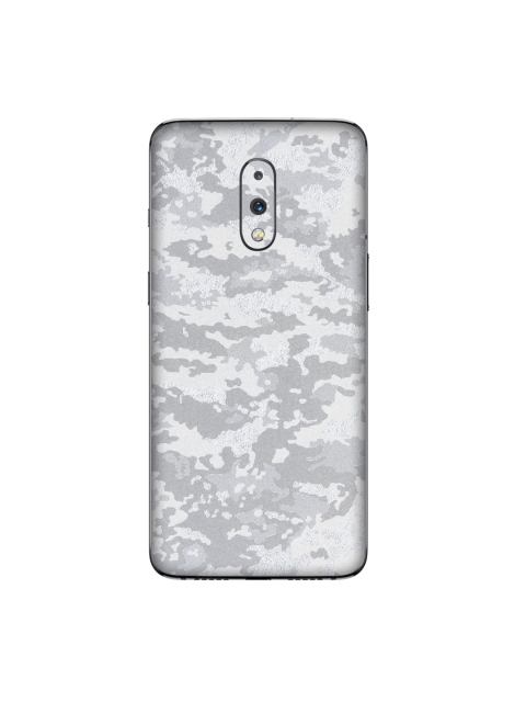 

Trendy Skins Silver-Toned & Grey Camouflage Pattern OnePlus 7 Phone Skin