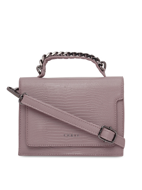 

CERIZ Lavender Textured Sling Bag