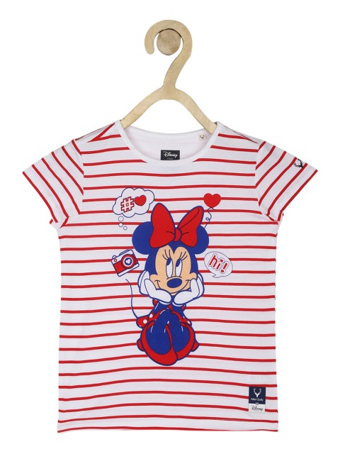 

Allen Solly Junior White Striped Pure Cotton Regular Top