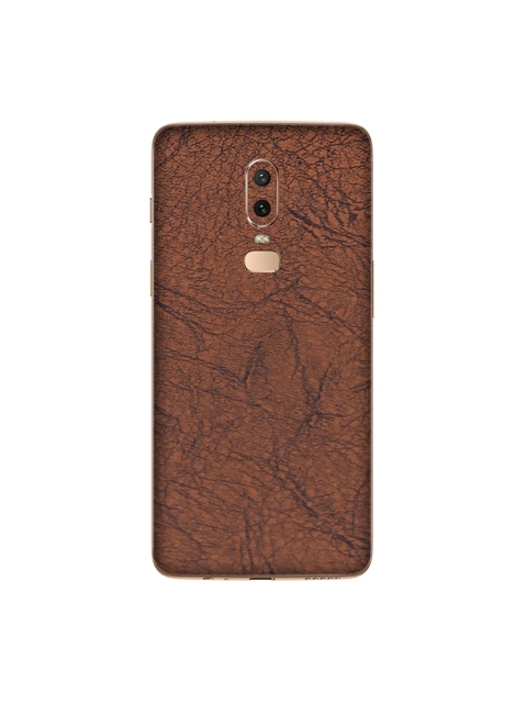 

Trendy Skins Brown Vintage Leather Pattern OnePlus 6 Phone Skin