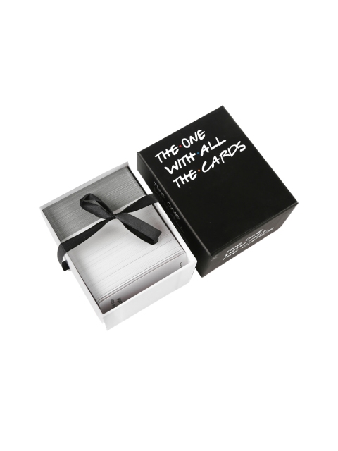 

Bigsmall Black & White The One With All the Cards Friends Card Game