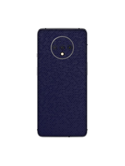 

Trendy Skins Navy Honeycomb Pattern OnePlus 7T Phone Skin, Navy blue