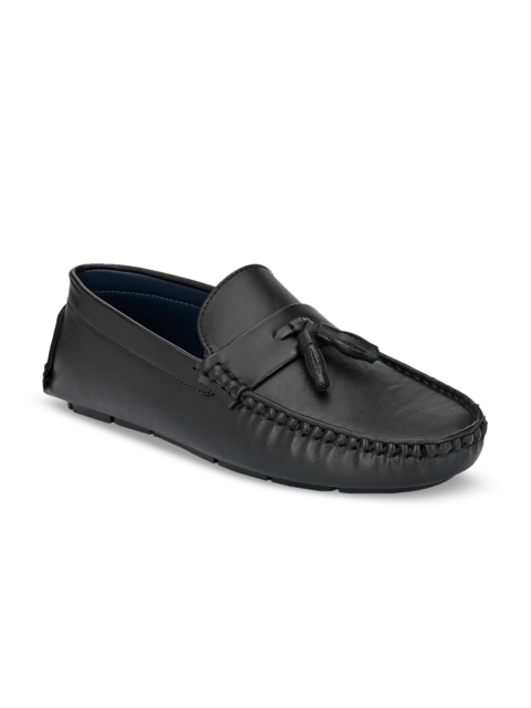 

Mast & Harbour Men Black Driving Shoes