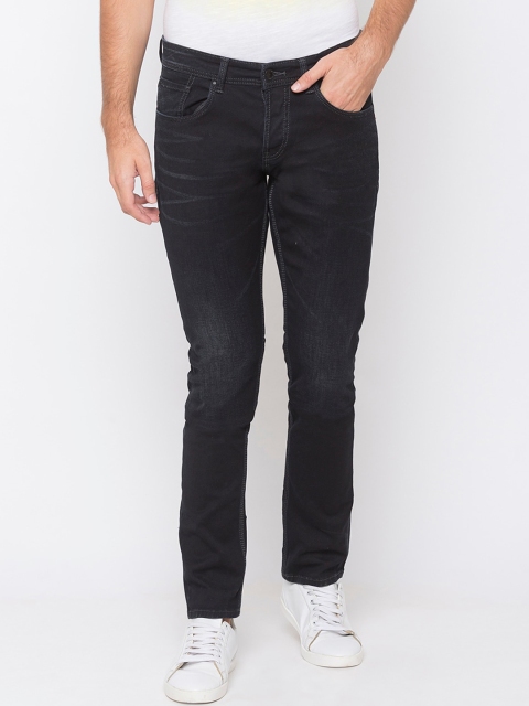 

SPYKAR Men Navy Blue Slim Fit Mid-Rise Clean Look Jeans
