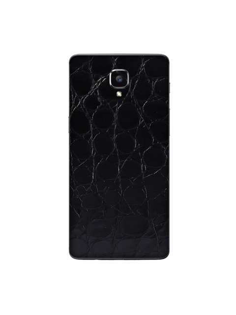 

Trendy Skins Black Croc Pattern OnePlus 3T Phone Skin