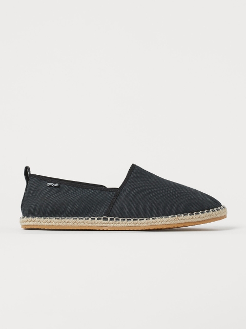

H&M Men Black Espadrilles