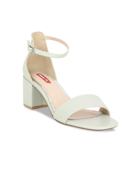 

Bata Women Green Solid Heels