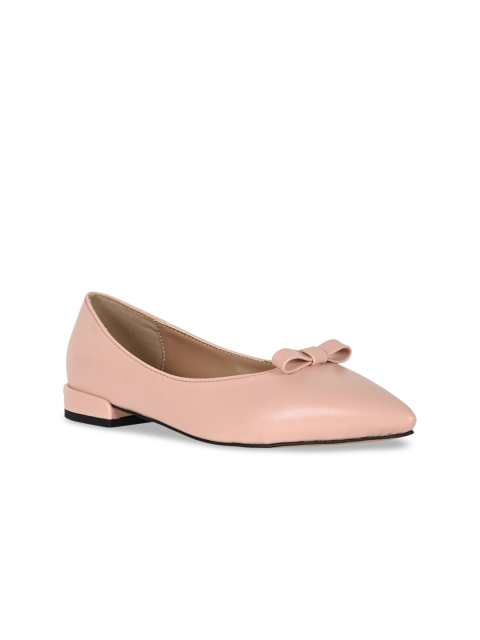 

GIRL EXCUSE Women Pink Solid Ballerinas