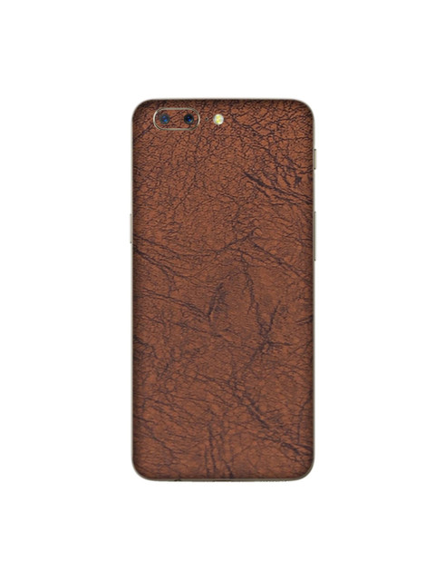 

Trendy Skins Brown Vintage Leather Pattern OnePlus 5 Phone Skin