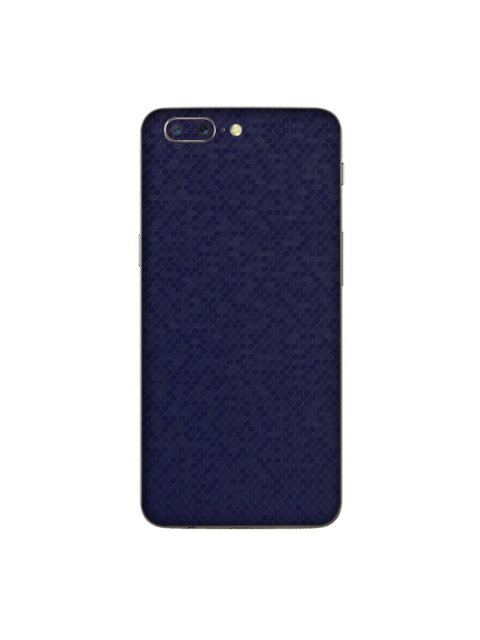 

Trendy Skins Navy Honeycomb Pattern OnePlus 5 Mobile Skin, Navy blue