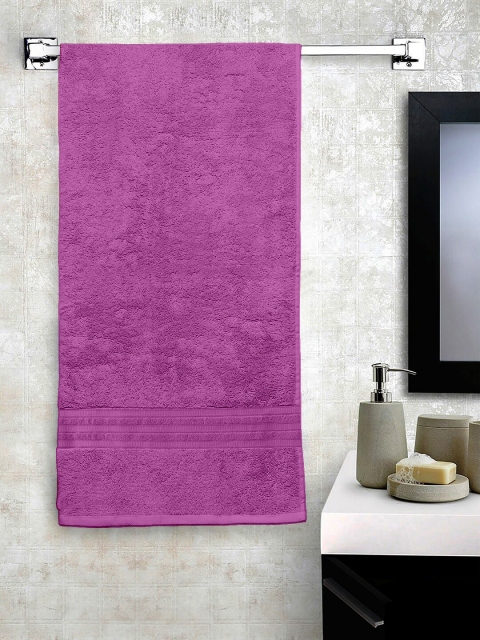

Lushomes Lavender Solid 550 GSM Turkish Economy Cotton Bath Towel