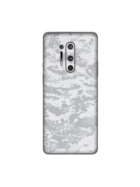 

Trendy Skins Silver-Toned & Grey Camouflage Pattern OnePlus 8 Pro Phone Skin