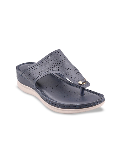 

Stelatoes Women Navy Blue Woven Design Sandals