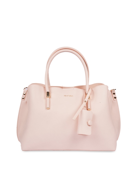 

HEATWAVE Pink Solid Handheld Bag