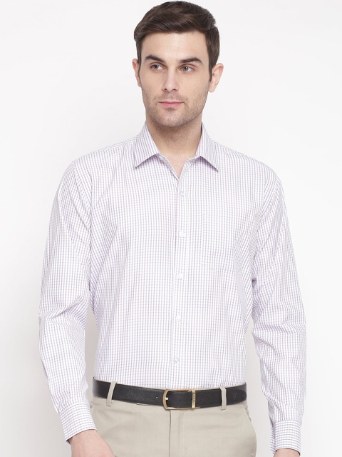 

GHPC Men Multicoloured Regular Fit Checked Formal Shirt, Multi