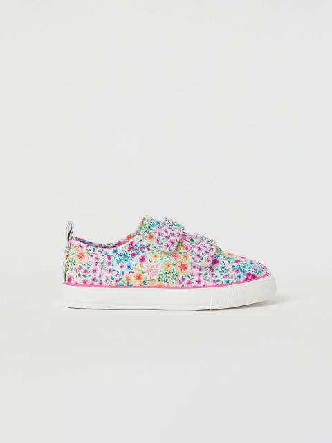 

H&M Girls Multicoloured Floral Trainers, Multi