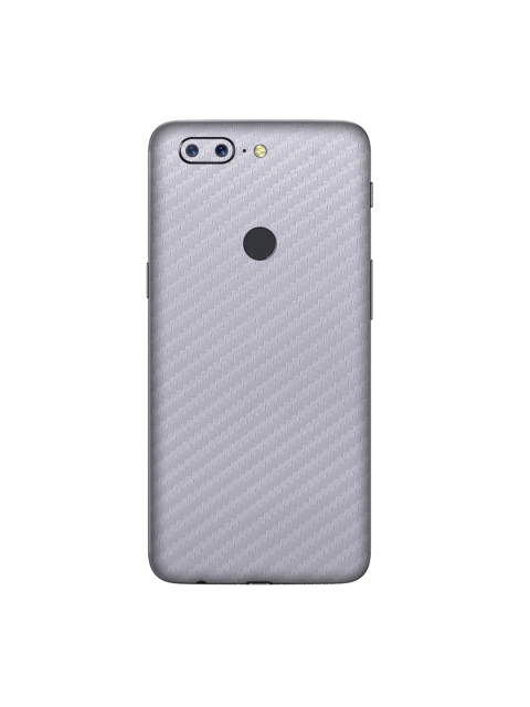 

Trendy Skins Grey Basketweave Pattern OnePlus 5T Phone Skin