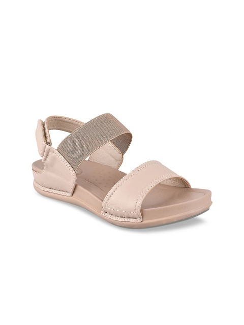 

Stelatoes Women Beige Solid Sandals