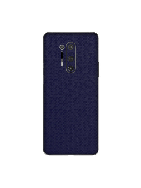 

Trendy Skins Navy Honeycomb Pattern OnePlus 8 Pro Phone Skin, Navy blue