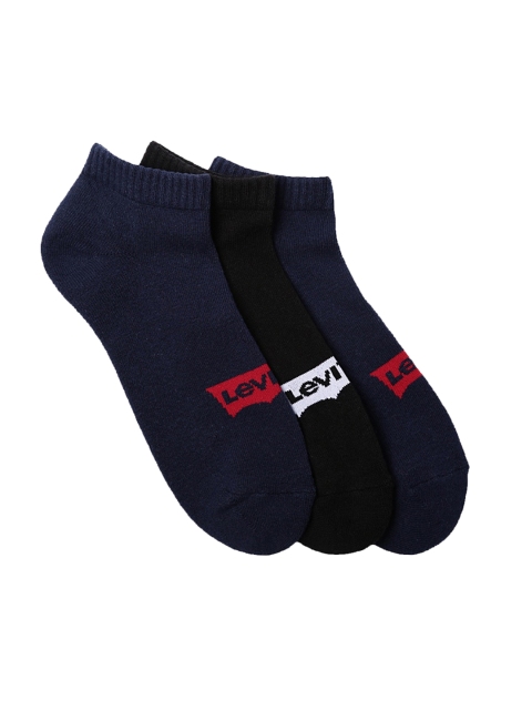 

Levis Men Pack of 3 Assorted Ankle-Length Socks