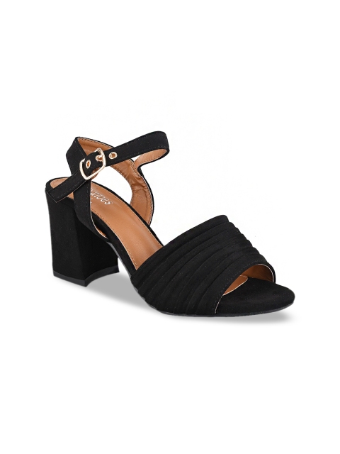 

Stelatoes Women Black Solid Heels