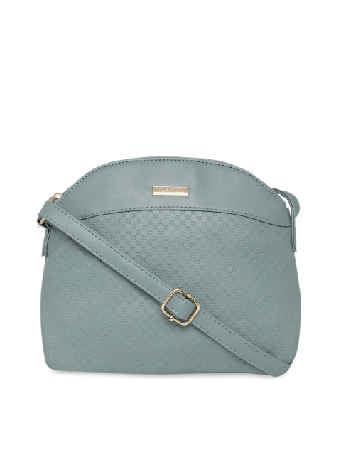 

CERIZ Blue Printed Sling Bag