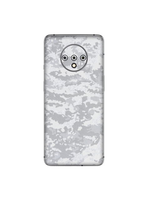 

Trendy Skins Silver-Toned & Grey Camouflage Pattern OnePlus 7T Phone Skin