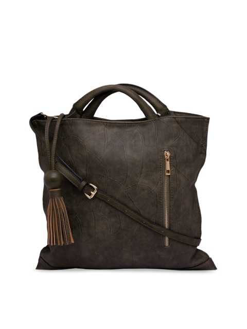 

Sole To Soul Green Textured Handheld Bag