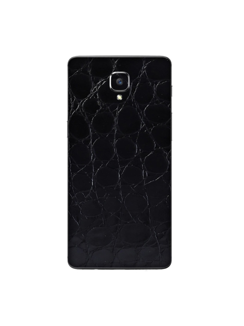 

Trendy Skins Black Croc Pattern OnePlus 3 Phone Skin
