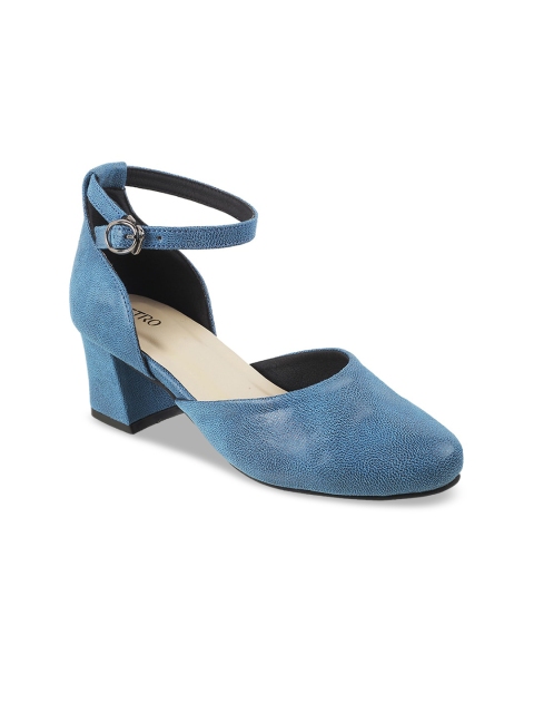 

Metro Women Blue Solid Pumps