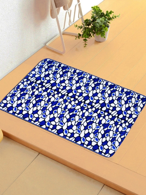 

Status Blue & White Printed Anti-Skid Doormats