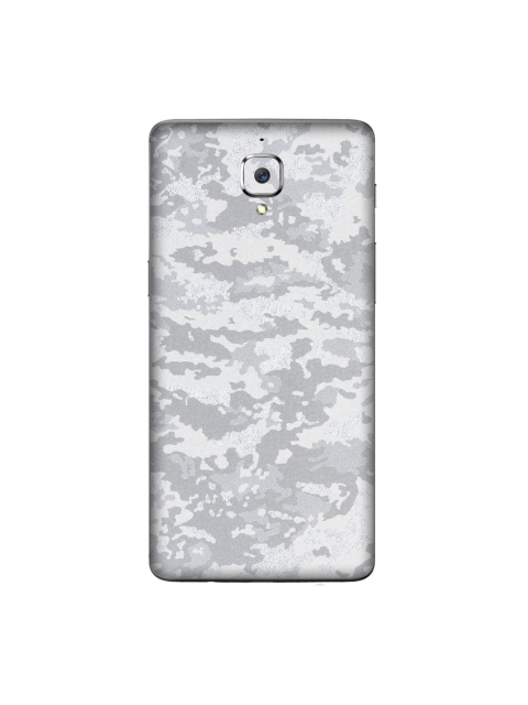 

Trendy Skins Silver-Toned & Grey Camouflage Pattern OnePlus 3T Phone Skin