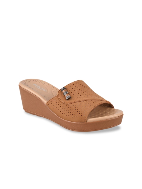 

Stelatoes Women Khaki Solid Mules