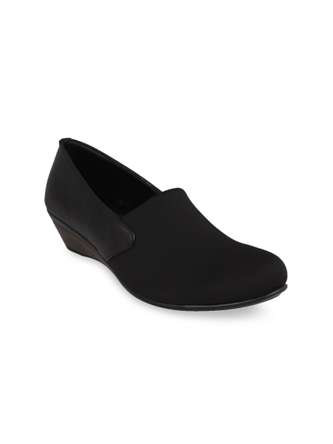 

pelle albero Women Black Solid Pumps