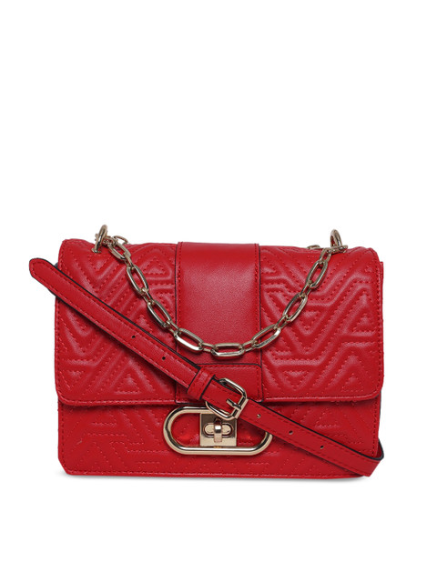 

ALDO Red Textured Sling Bag