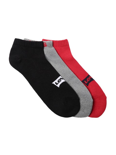 

Levis Men Pack Of 3 Assorted Ankle-Length Socks