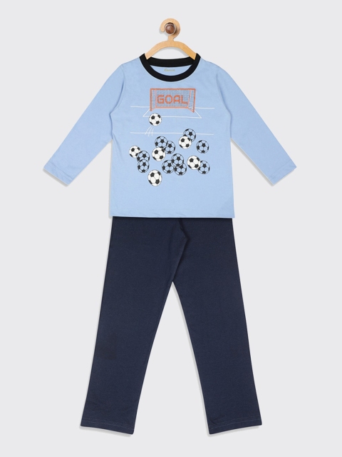 

Kanvin Boys Blue Night Suits