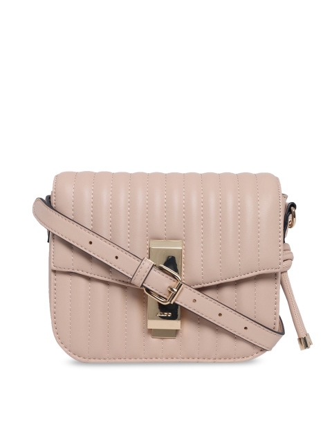 

ALDO Beige Textured Sling Bag