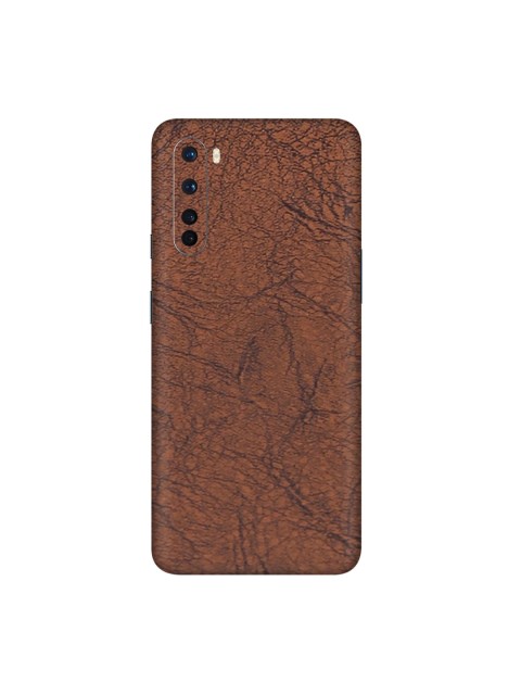 

Trendy Skins Brown Vintage Leather Pattern OnePlus Nord Phone Skin