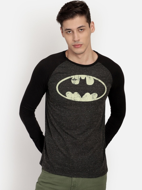 

Free Authority Men Black Batman Printed T-shirt
